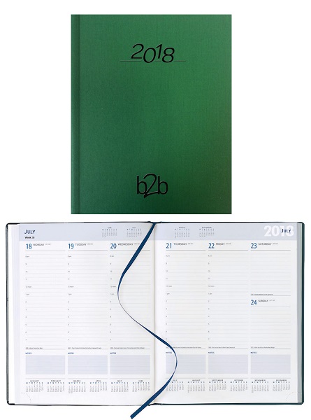 Nero Management Desk Diary - White Paper