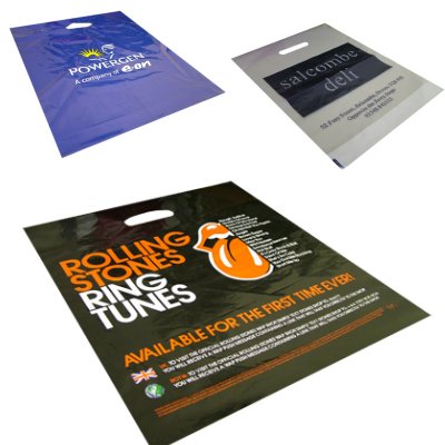 Large Size (16x20x3inch) Colour Carrier Bags